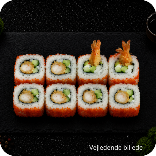 Nr.52 Spicy Ebi Roll - 8 stk.
