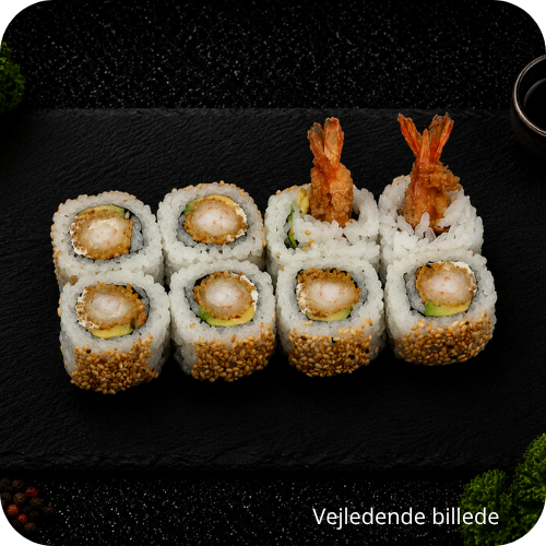 Nr.53 Ebi Tempura Roll - 8 stk.