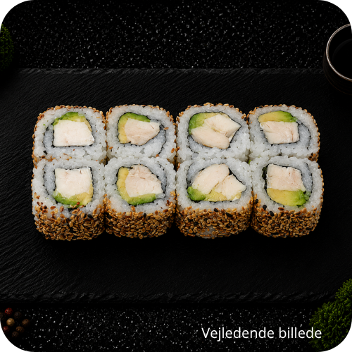 Nr.64 Grilled Chicken Roll - 4 stk.