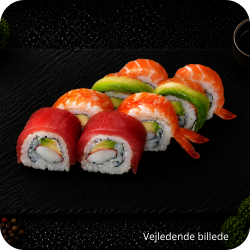 Nr.65 Rainbow Roll - 4 stk.